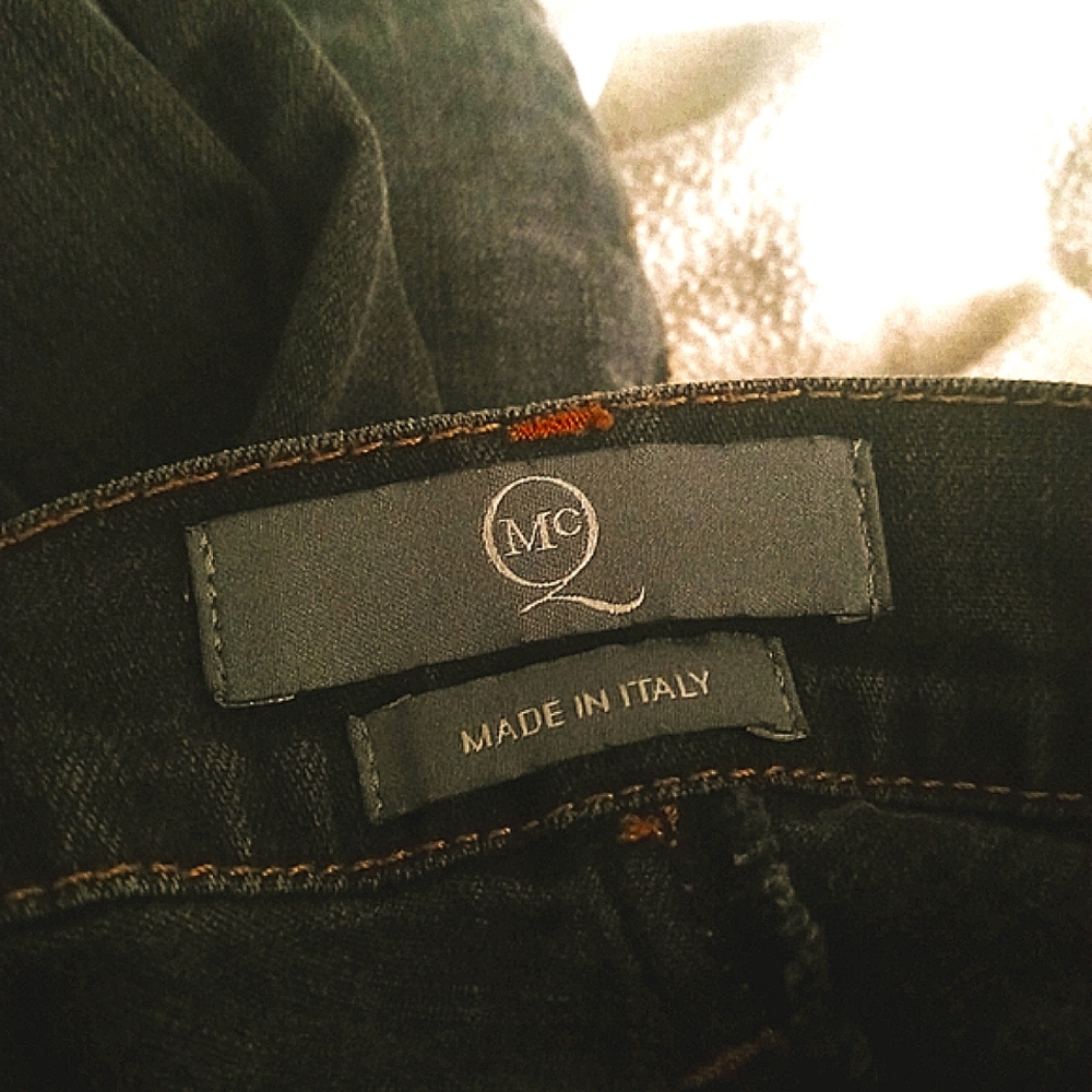 Alexander McQueen jeans made in italy